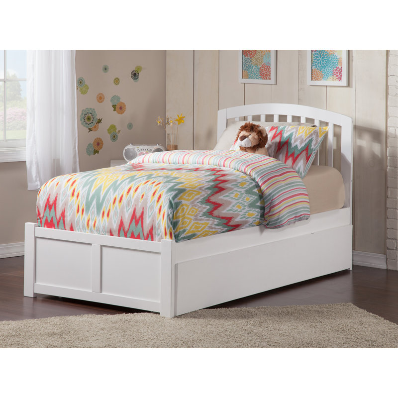 Harriet Bee Breckin Extra Long Twin Platform Bed with Trundle Wayfair
